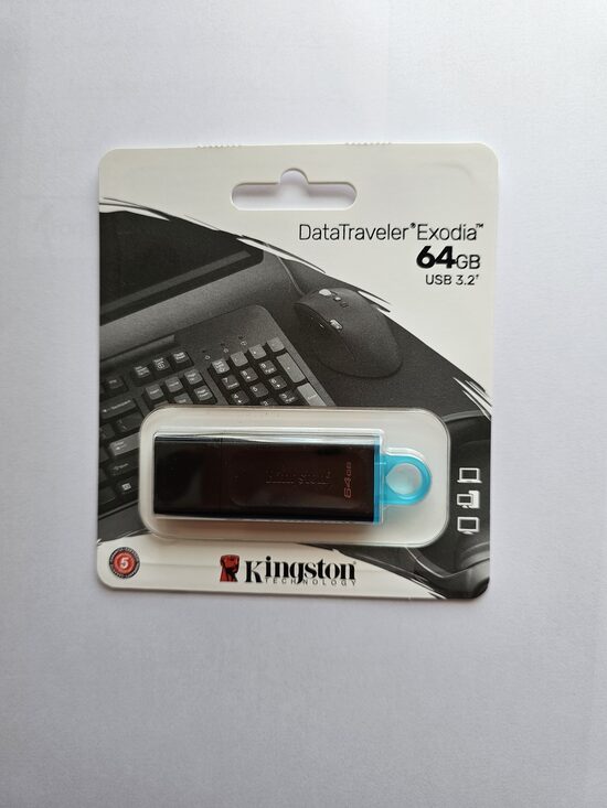 Zibatmiņa Kingston DataTravel Exodia 64GB